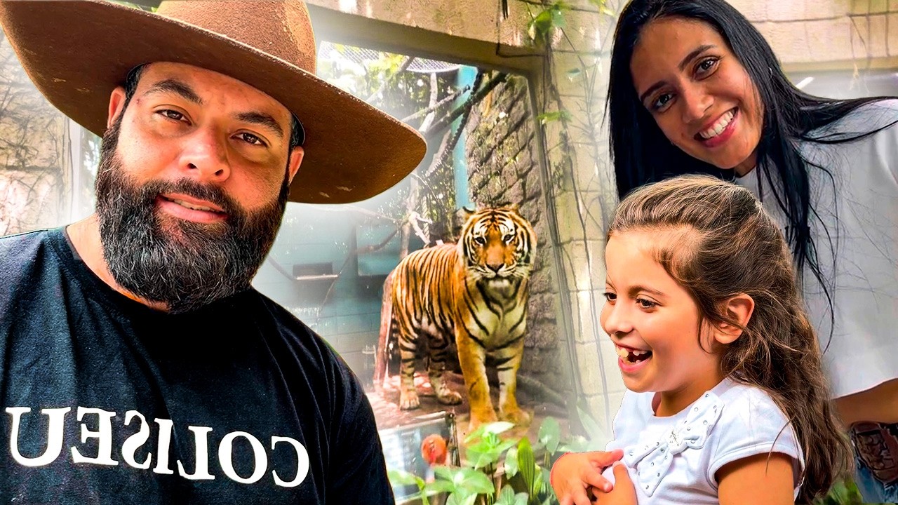  REALIZAMOS O SONHO DA FILHA DO CASEIRO E LEVAMOS ELA NO ZOOLÓGICO!!