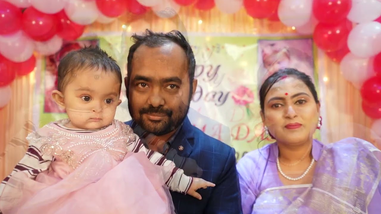 ভাগনি নিরুপমার প্রথম জন্মদিন ❤️🎂
