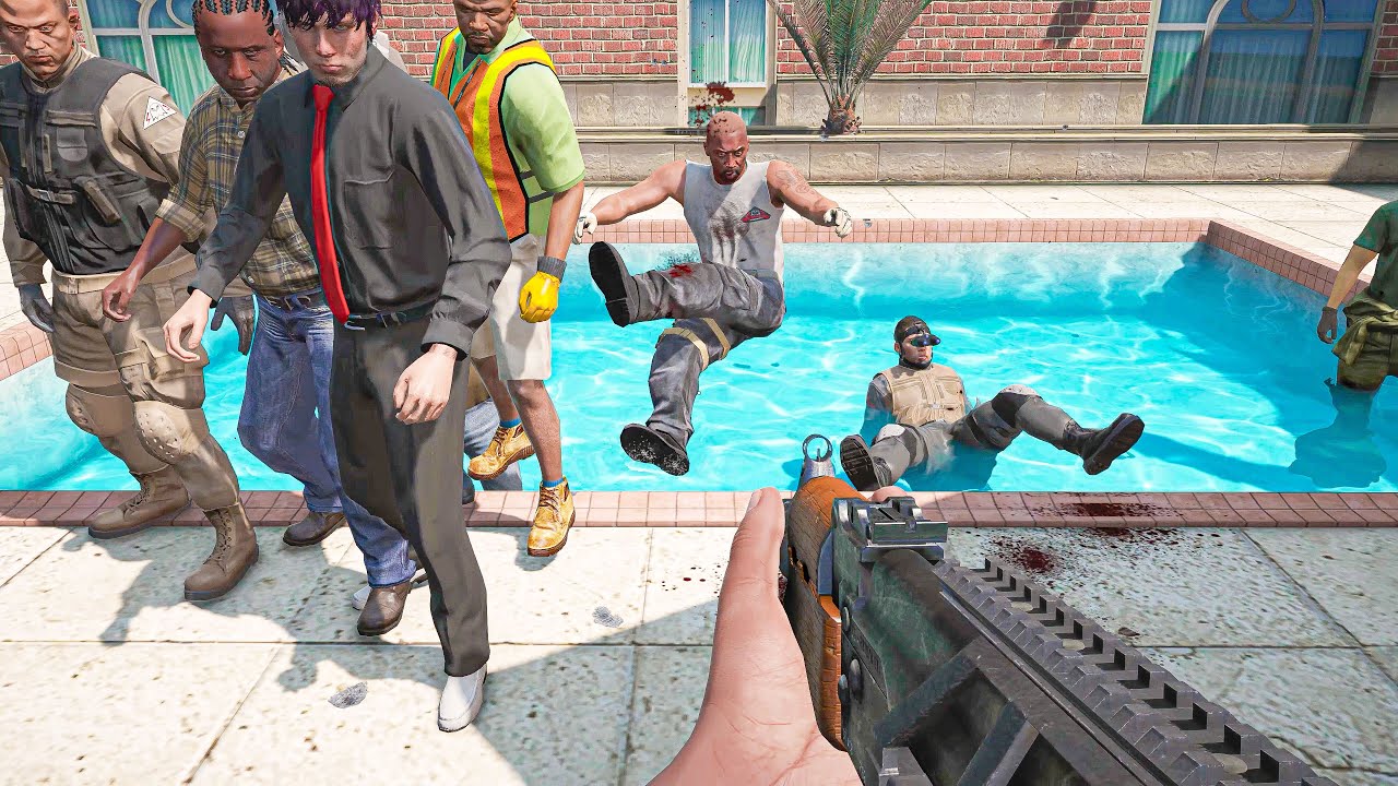 GTA 5 - Brutal Kills Ragdolls Ep.58 | Euphoria Physics Ragdoll