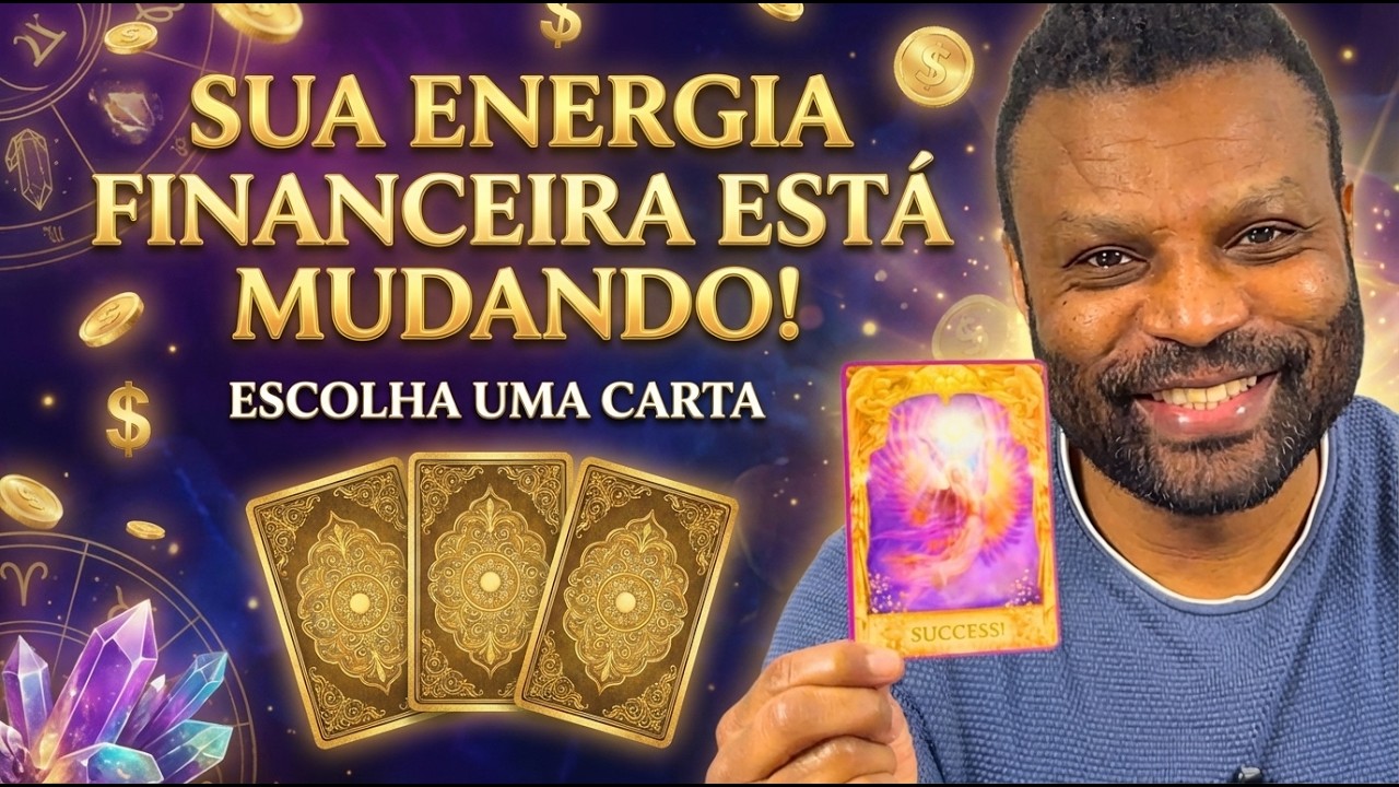 💰 Se você se identificou com isso… Sua energia financeira está mudando! Tarot e Oráculos