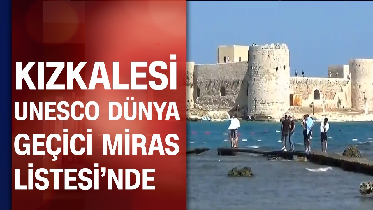 Mersin'deki Kızkalesi ziyaretçilerini bekliyor