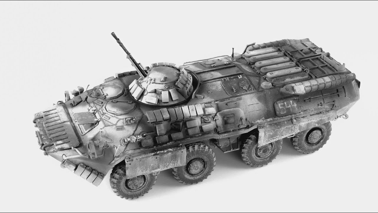 BTR-80 TRUMPETER scale 1:35 