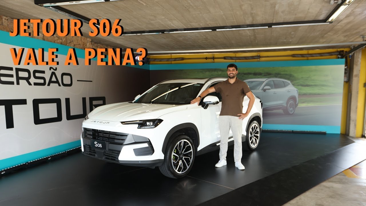 JETOUR S06: SUV HÍBRIDO PLUG-IN COM 315 CV CHEGA AO BRASIL PARA ENFRENTAR BYD E GWM