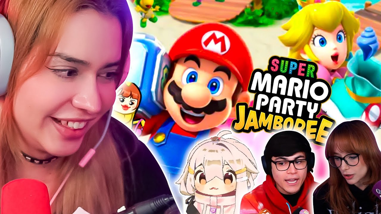 MARIO PARTY JAMBOREE CON ALDO, PATTY Y GAMSTER!! 😂😂