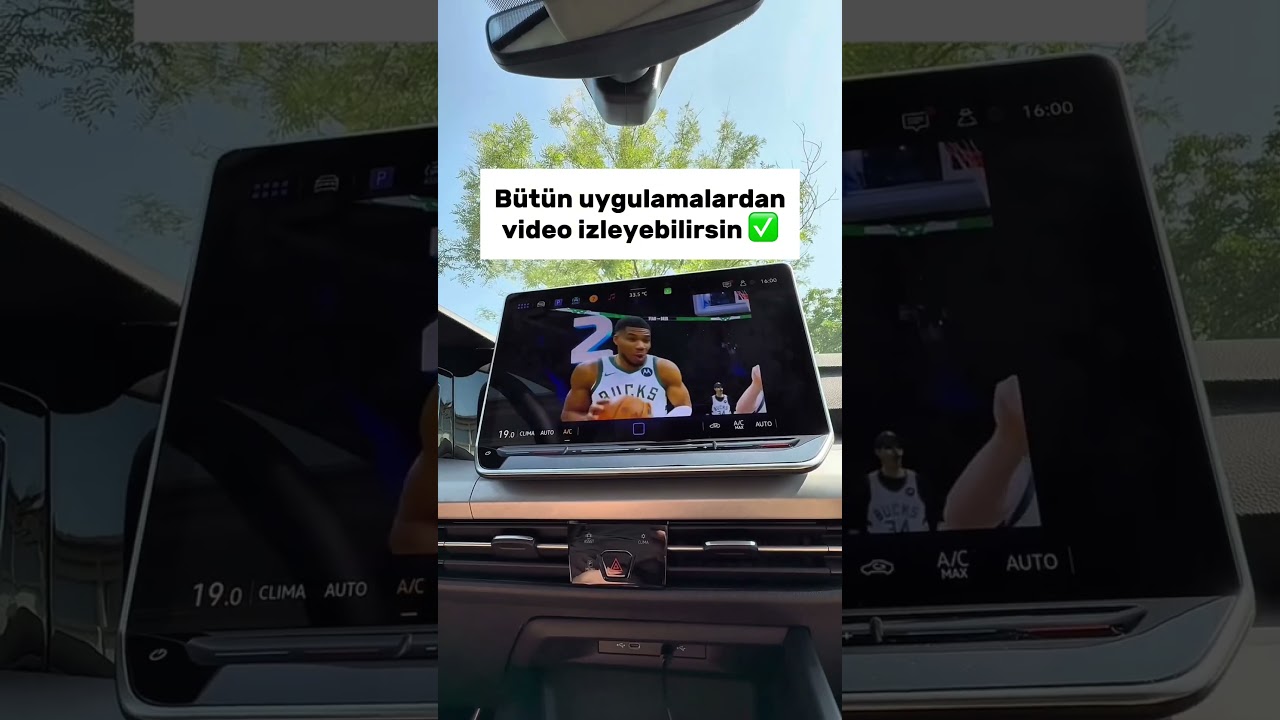 Bu Ekranda Her Şey Var! 🎬 Netflix, YouTube, Exxen, Prime Video, Bein Connect 🚗🔥