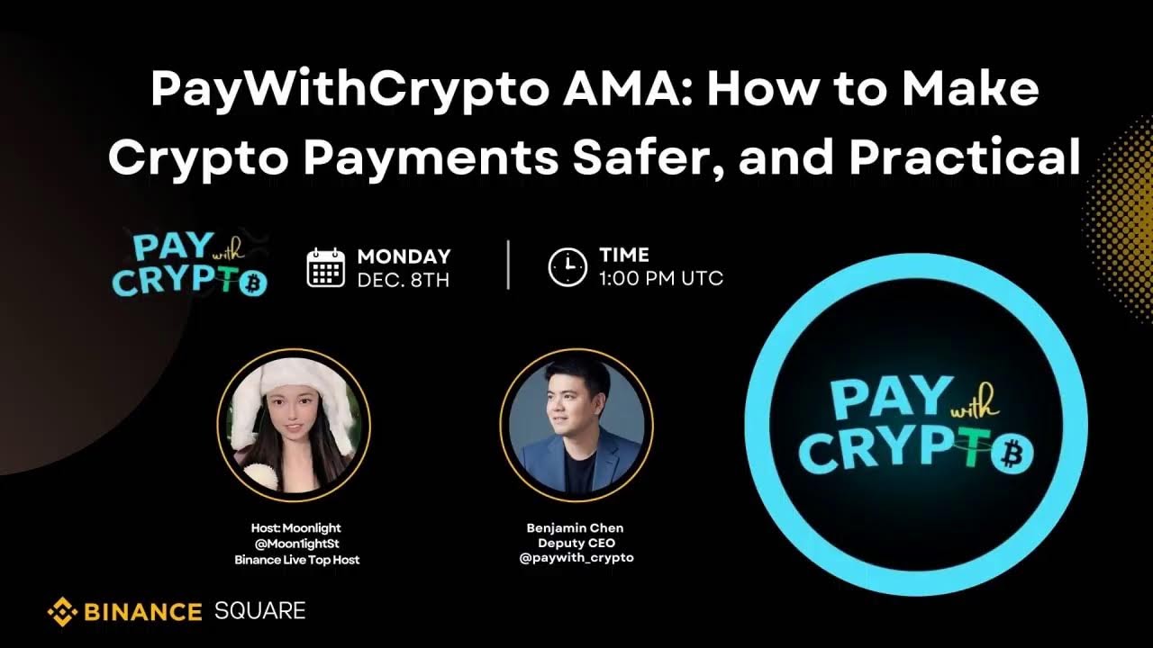 PayWithCrypto AMA: How to Make Crypto Payments Safer, and Practical