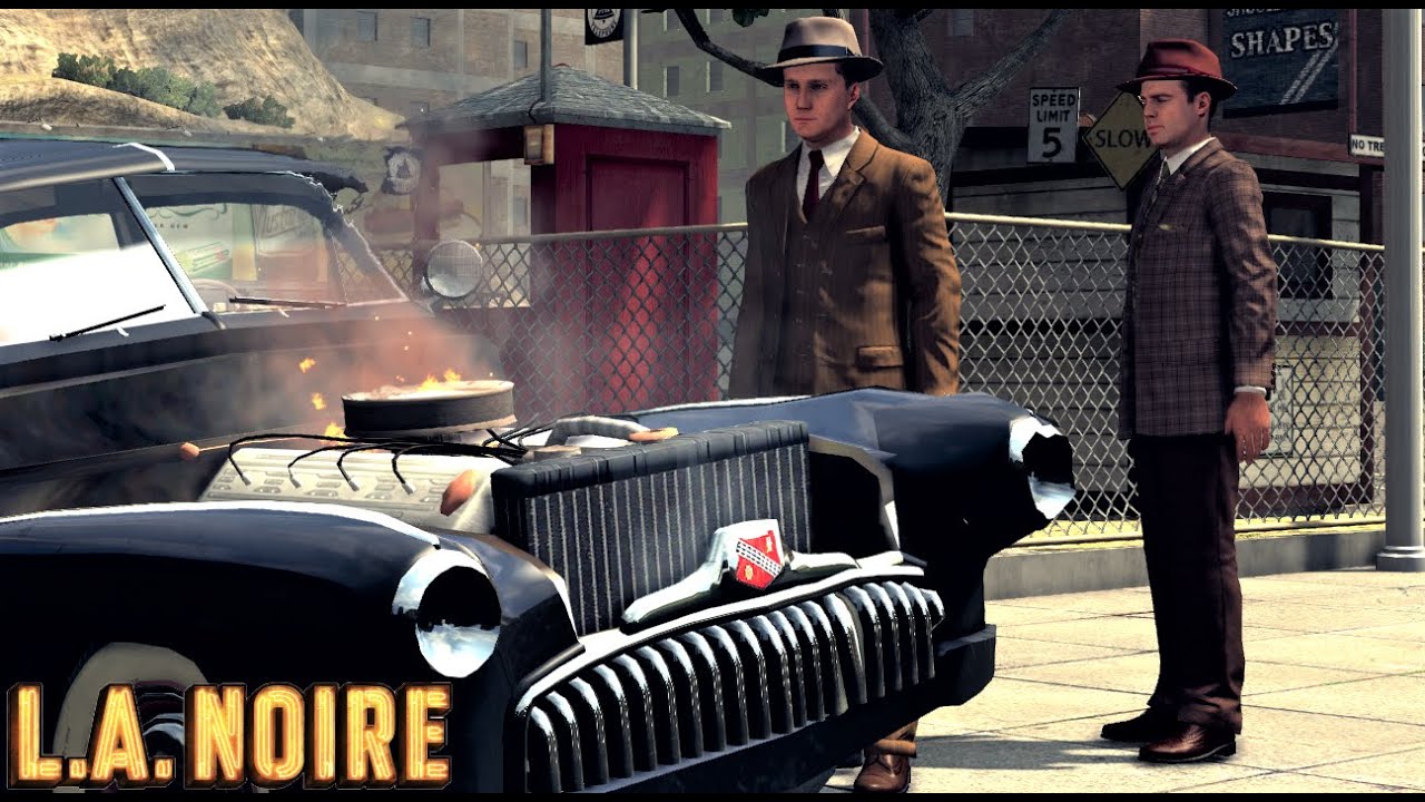 Stefan Bekowsky Bad Driving Commentary | L.A. Noire Remastered