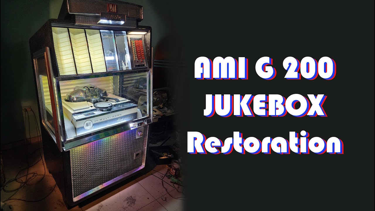 AMI G 200 Jukebox Restoration /Restauracion completa
