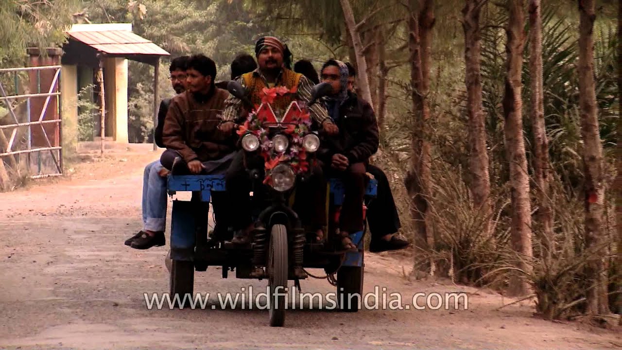 Ingenious rural transport in West Bengal