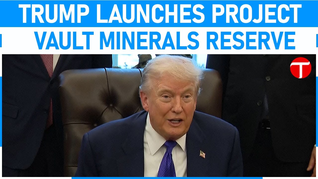 Trump announces creation of critical mineral reserve