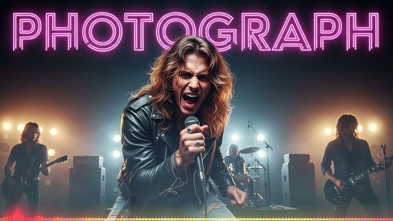Photograph - 80s Rock Style Cover