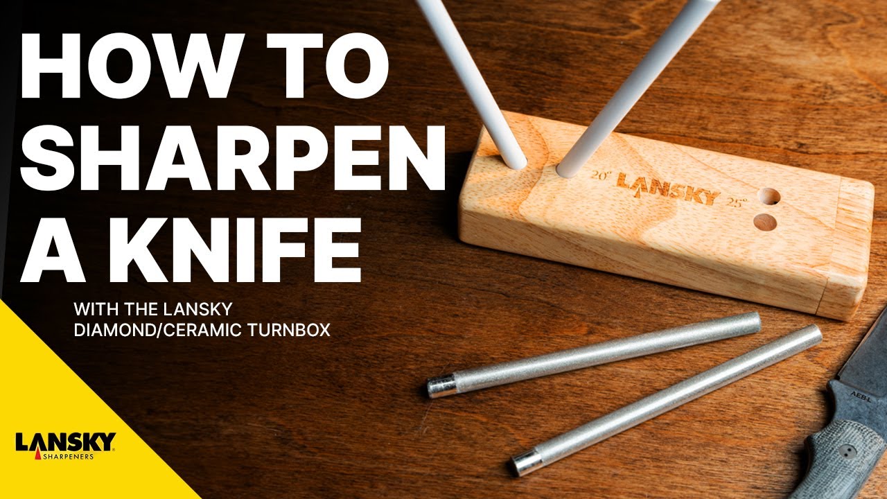 How to Sharpen with the Lansky Diamond/Ceramic Turnbox