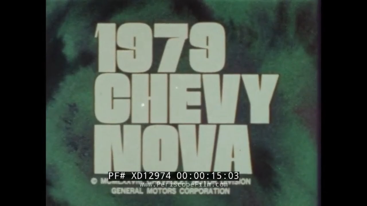 1979 CHEVY NOVA, MALIBU & MONZA AUTOMOBILE SALES FILM    CHEVROLET CARS XD12974