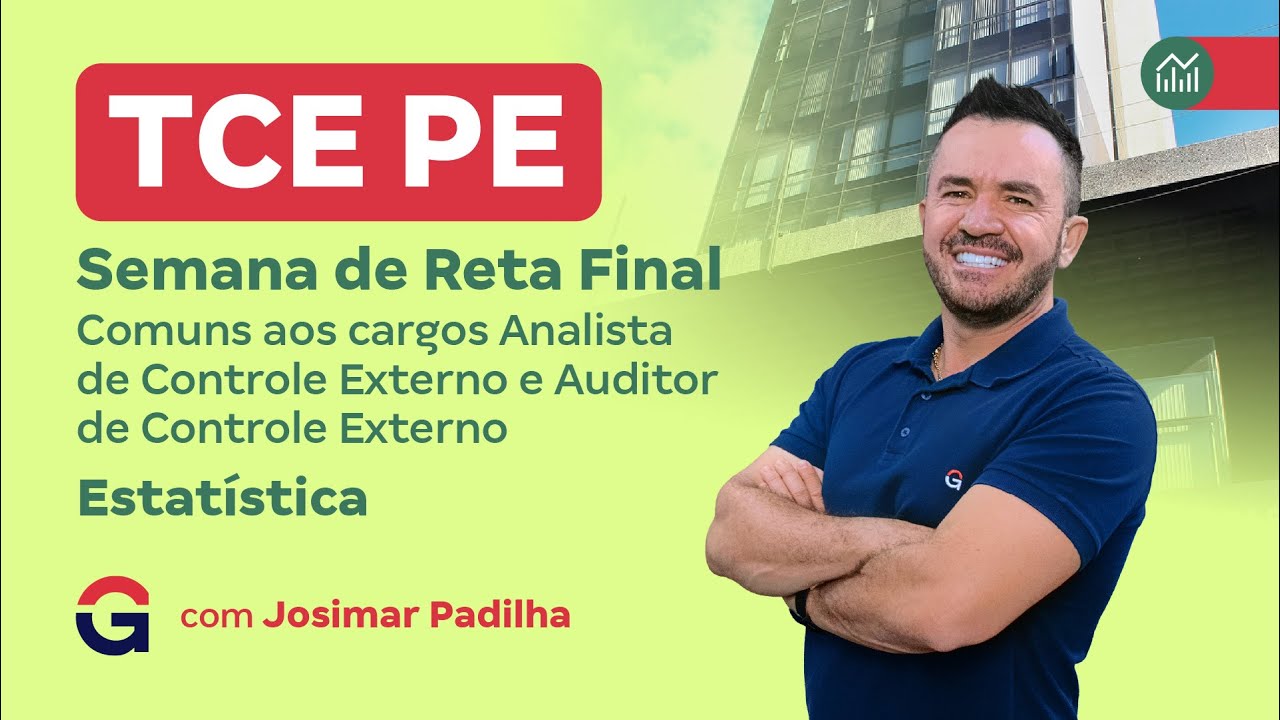Concurso TCE PE | Semana de Reta Final | Estatística