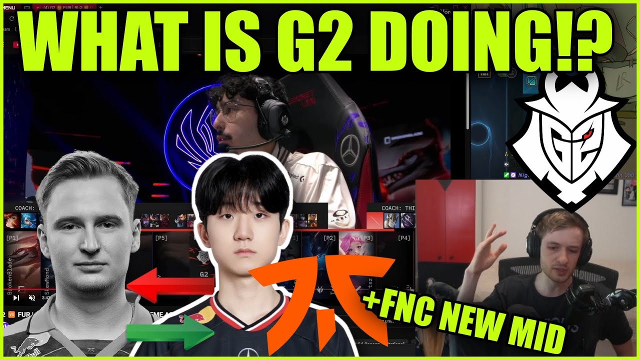 Nemesis reacts to FNATIC POBY & G2 at MSI
