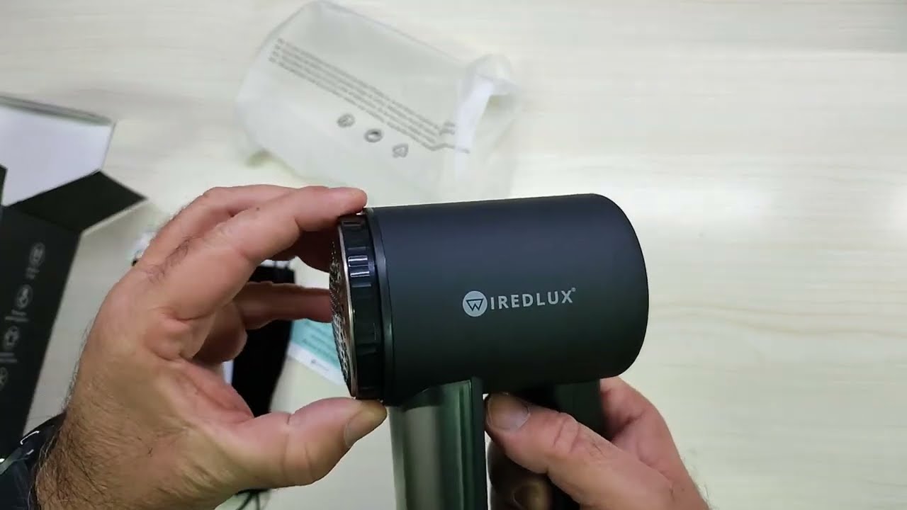 Levapelucchi Elettrico WiredLux, Levapelucchi interessante e ricaricabile !