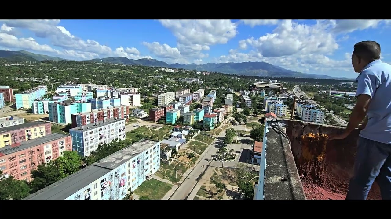 Una vista de Santiago de Cuba 🇨🇺