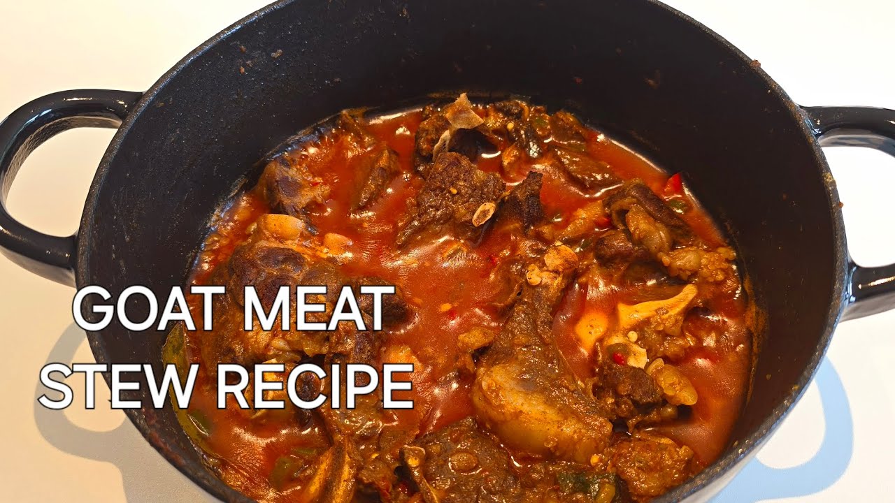 How to cook Goat meat stew/Ugandan Goat meat stew recipe! /lj