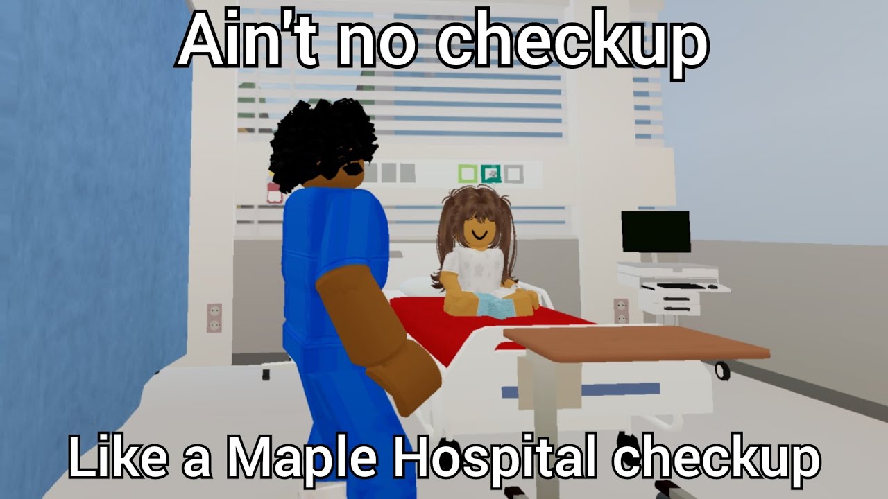 Finally doing a pregnant woman in Maple Hospital | Roblox