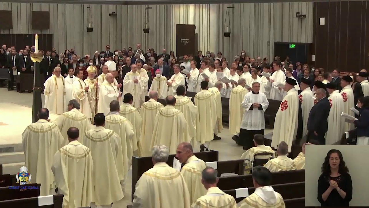 04/11/2022 | Chrism Mass | Live from Christ Cathedral