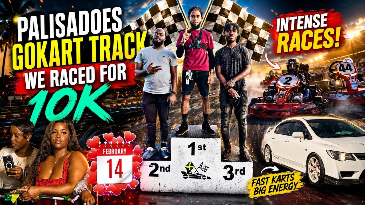 $10K Race at Norman Manley Intl Airport | Palisadoes Go-Kart Track | Who won?