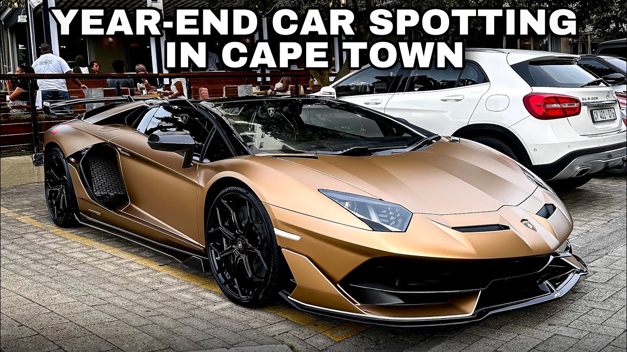 Summer Brings Out All The Lamborghini’s in Cape Town | Year-End Car Spotting in Cape Town 2023