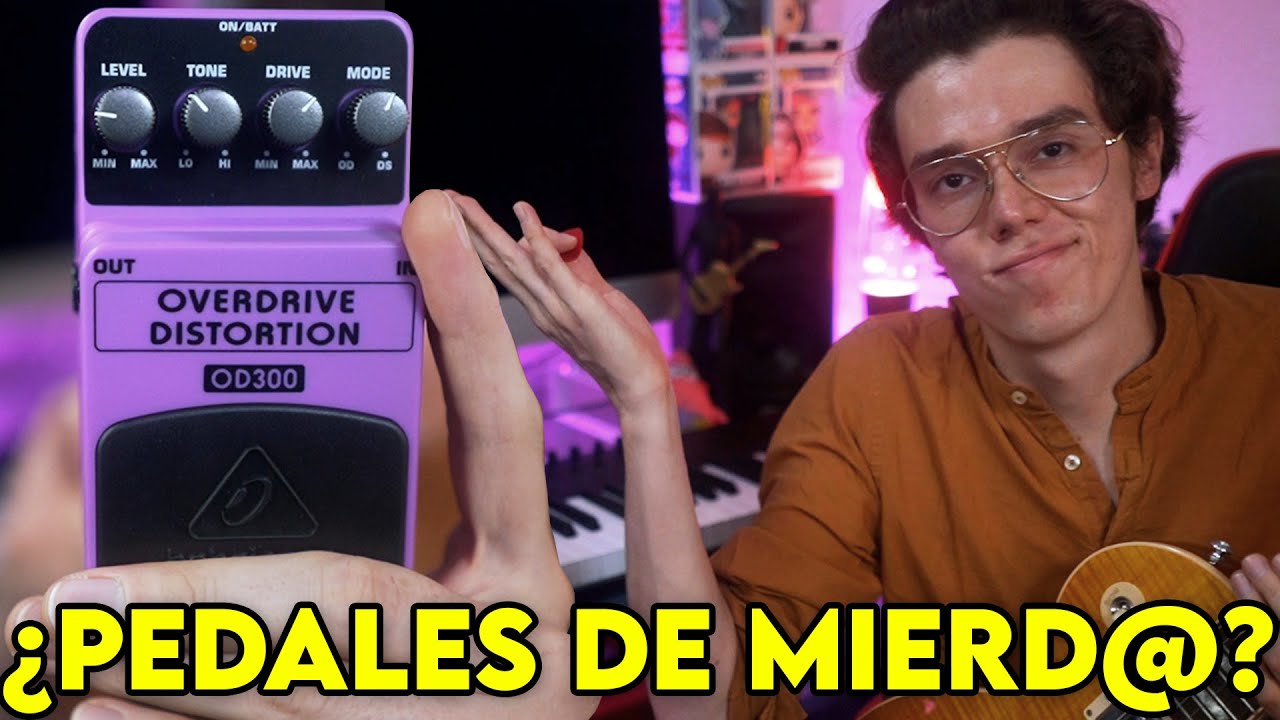 🥵 Me Compré El Pedal MÁS BARATO Para Guitarra Eléctrica ¿BASURA DE PLÁSTICO? Behringer OD300🤐