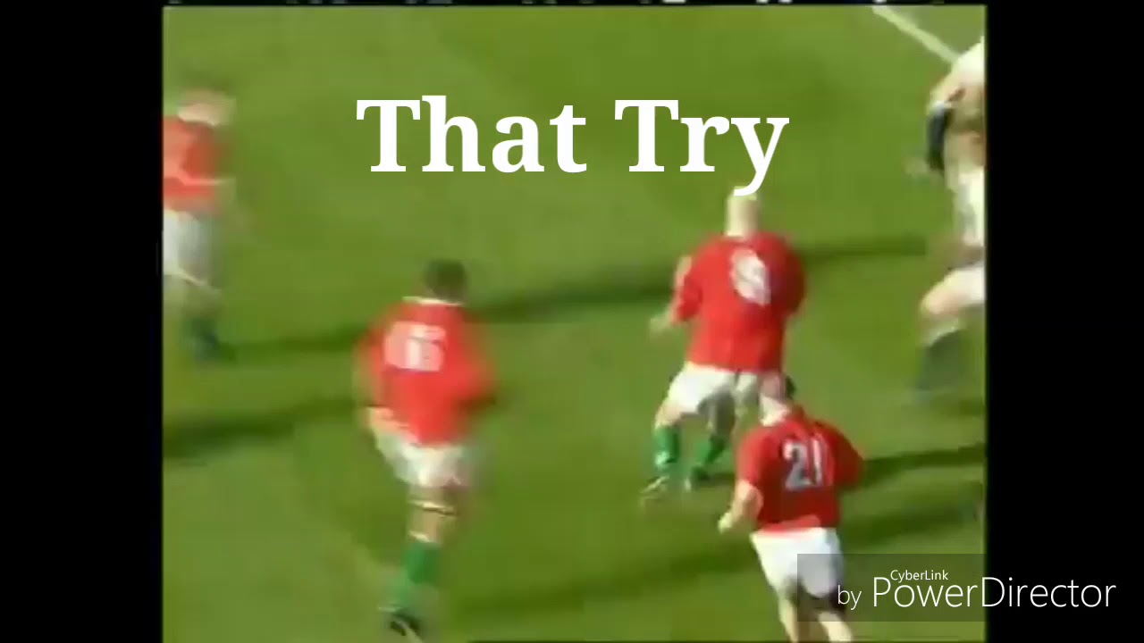 Scott Gibbs try v England 1999