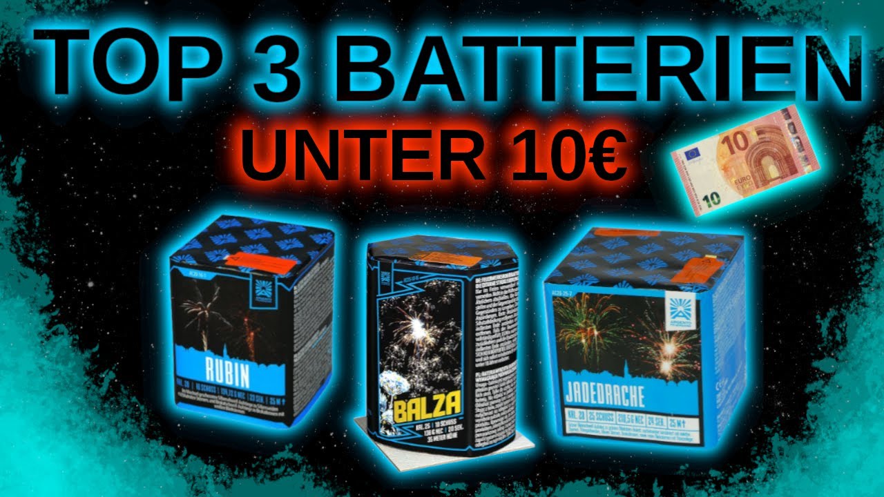 TOP 3 ARGENTO BATTERIEN **UNTER** 10€