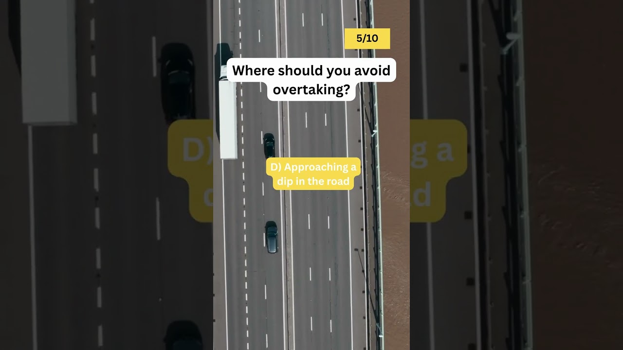 UK Driving Theory Test Practice | Chapter Allertness Question 16-25 #shorts