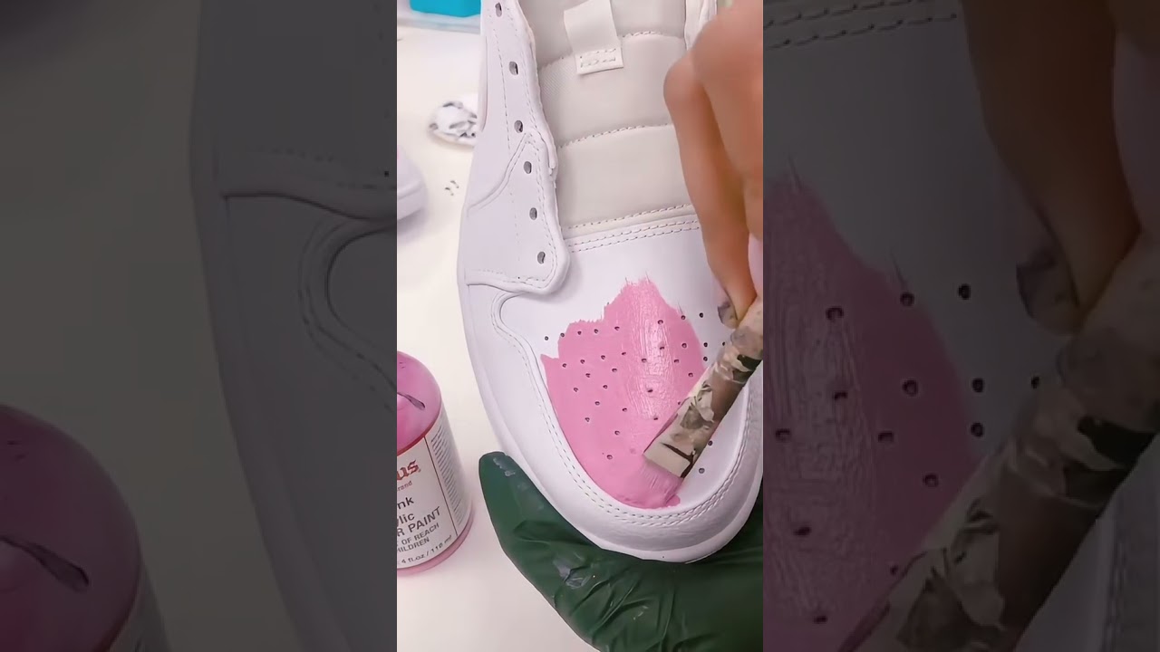 👟 Pintura para Tenis marca Angelus 🖌️ #sneakers #customsneakers #pinturaparatenis