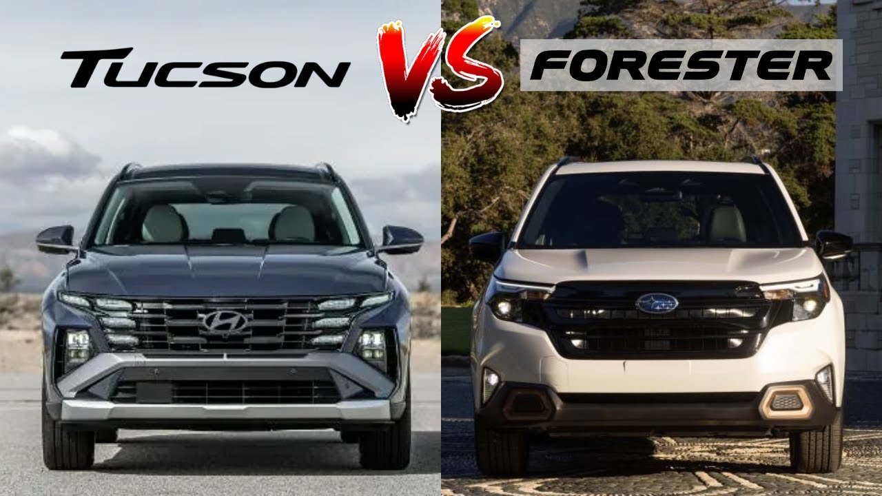 2025 Hyundai Tucson vs Subaru Forester | Compact SUV Comparison