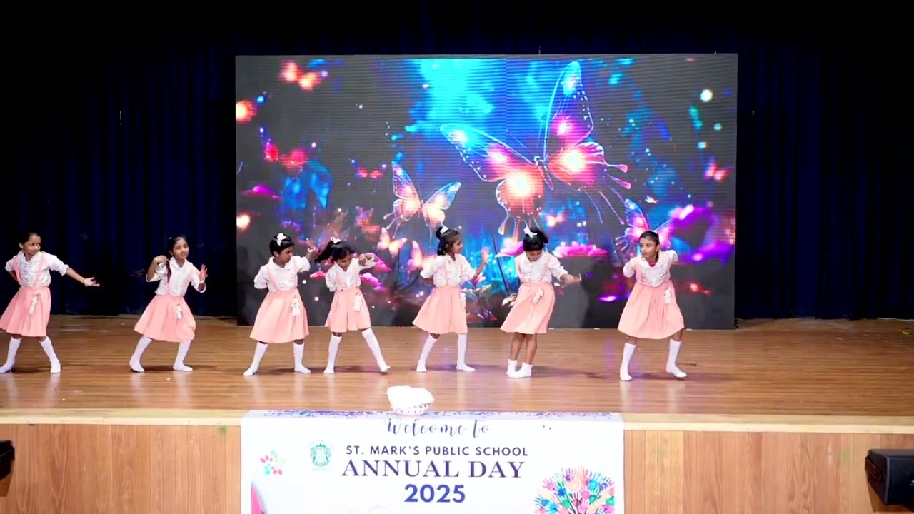 SMPS | Annual Day 2025 | Chalejaine Hawa | 1st & 2nd Std