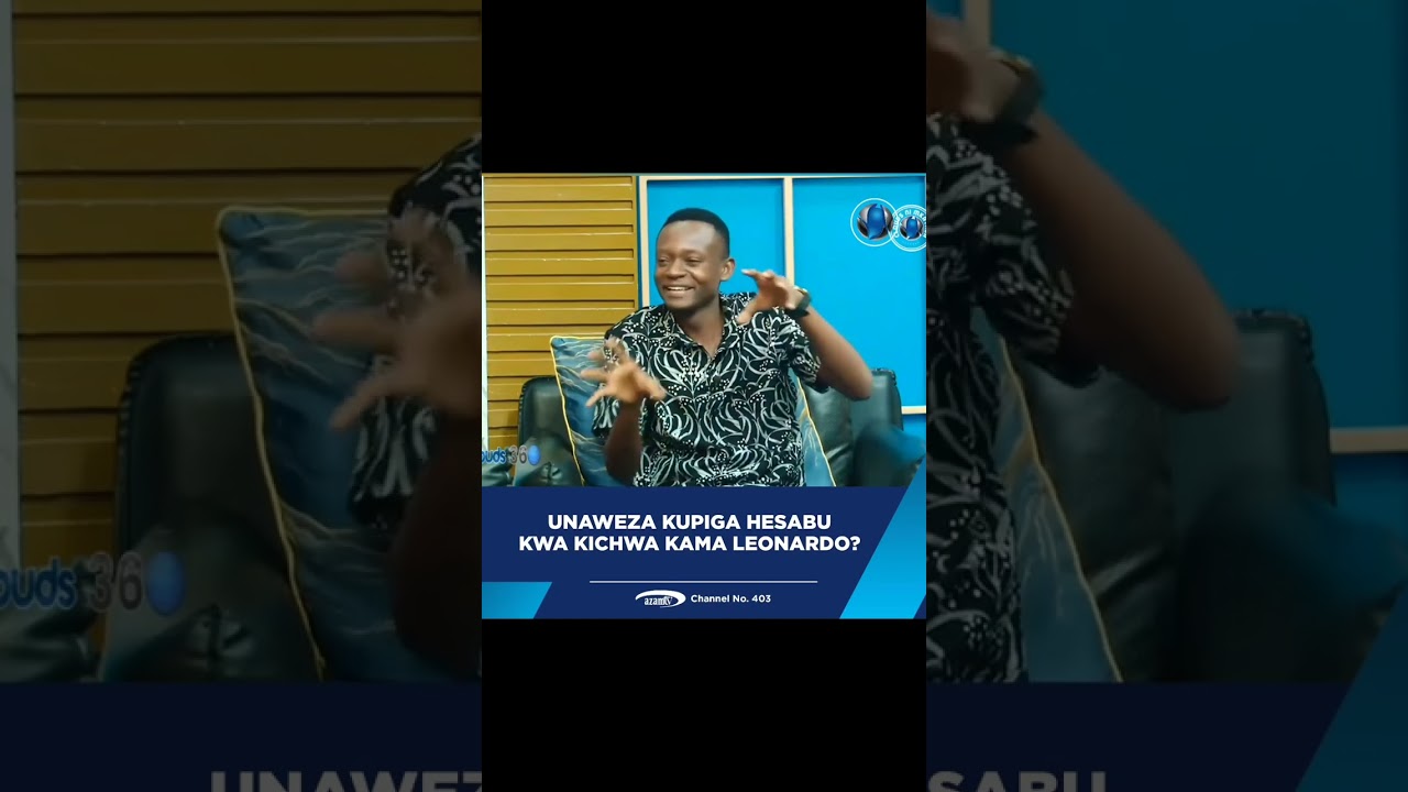 CLOUDS TV WASHANGAZWA NA LEONARDO KWENYE HESABU😨