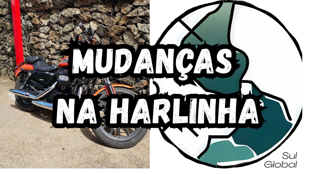 Minha Harley 883 em Processo de Customização