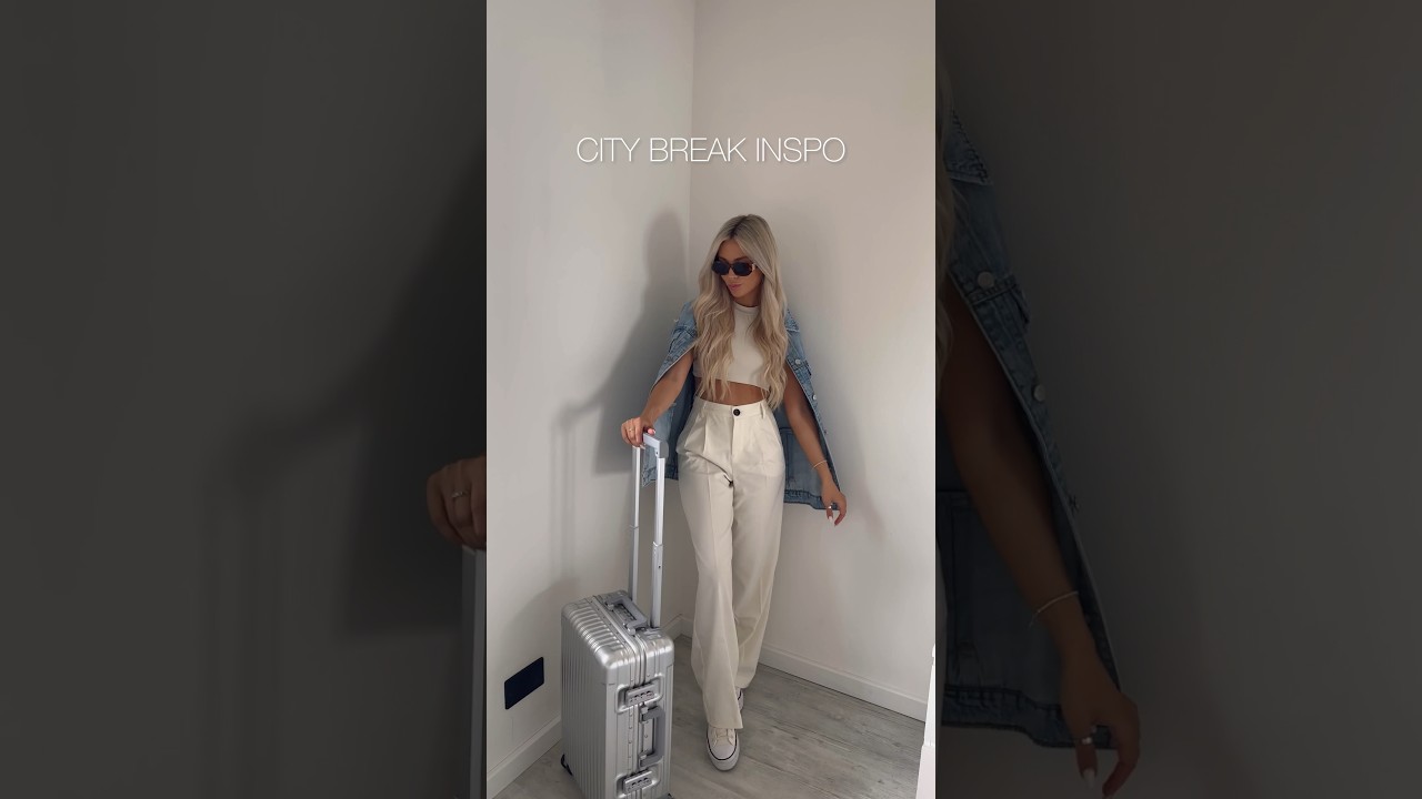CITY BREAK OUTFIT INSPO ✈️ #fashionblogger #outfitinspiration #petitewoman