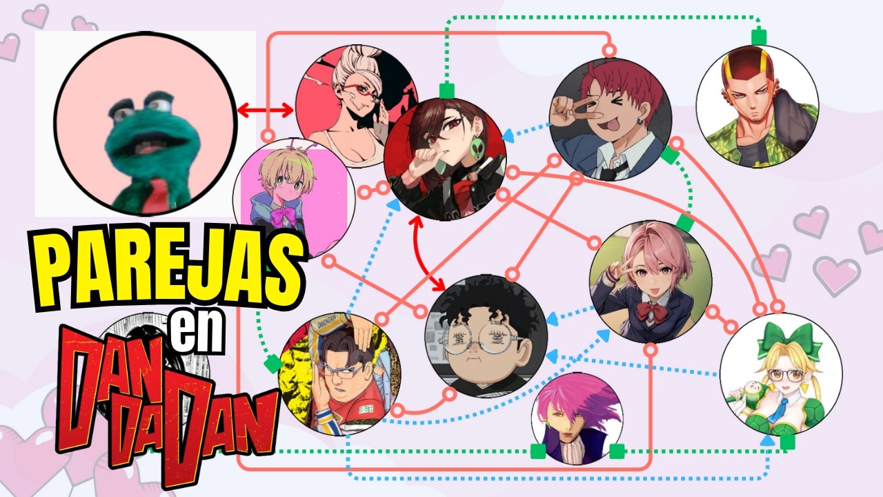 💘 ¡Todas las PAREJAS en DanDaDan! 💥👽 (Enredos, Besos y MÁS)