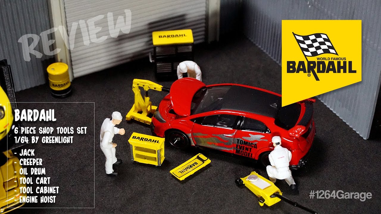 GREENLiGHT Shop Tool Accessories Series 1 : BARDAHL by #1264Garage