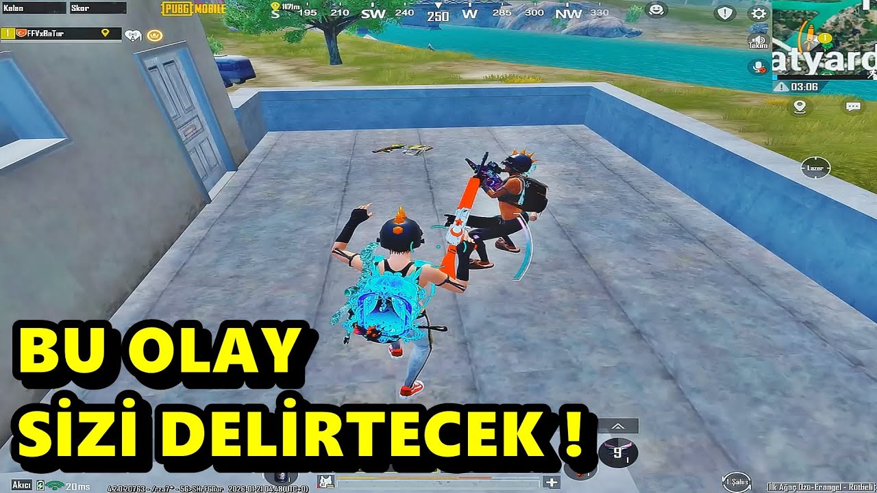 BU OLAY SİZİ DELİRTECEK ! HARİKA MAÇ BATUR GAME SOLO SQUAD PUBG MOBİLE