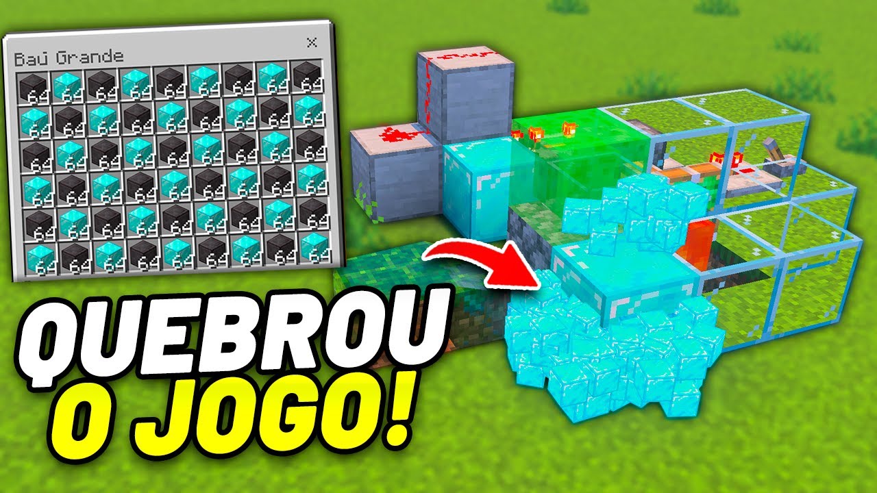 NOVO BUG de DUPLICA&Ccedil;&Atilde;O INFINITA no Minecraft Bedrock 1.21 (Netherite, Diamante, TNT e mais)