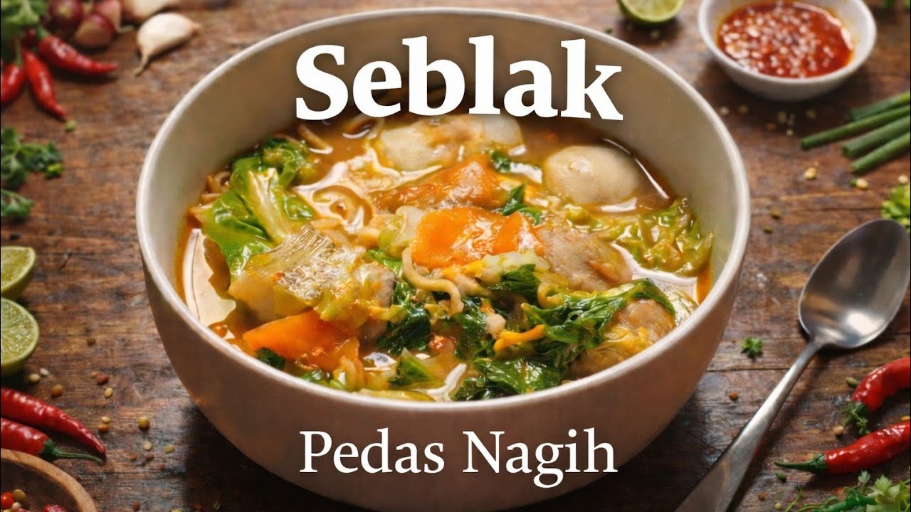 Seblak Pedas Nagih | Kuah Nendang