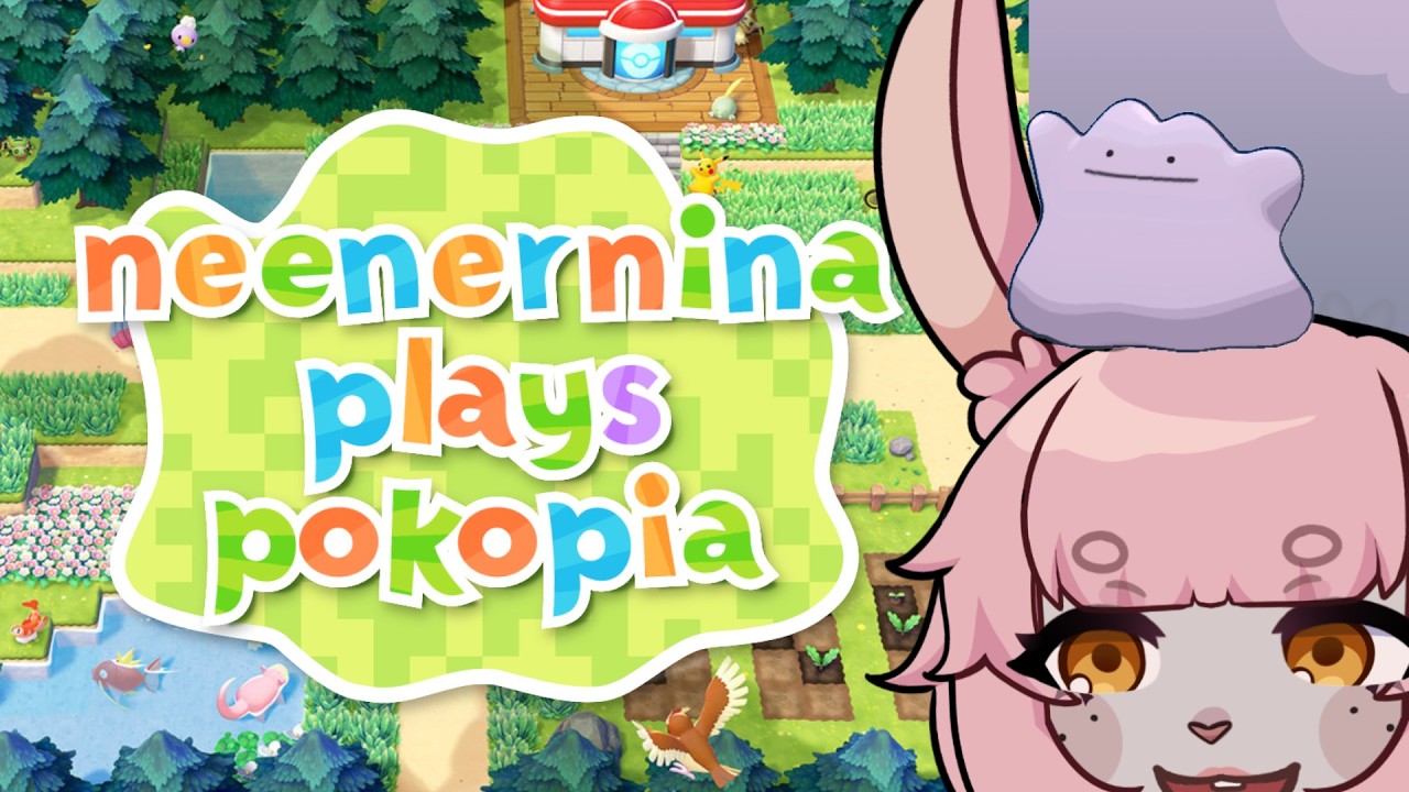 🐰💗[PKMN Pokopia] Wait this isnt DQB.... [pt1]