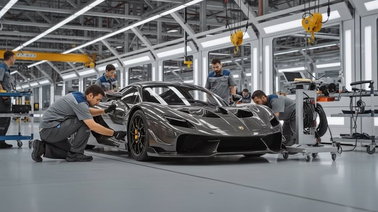 Inside the Luxury Supercar Factory — From Carbon Fiber to Finished Car