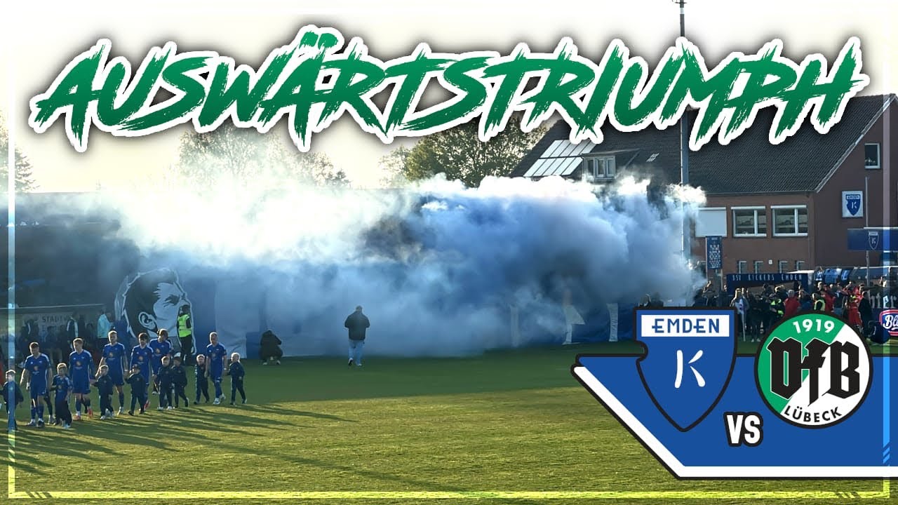 Vlog: Kickers Emden - VfB Lübeck // Emdens Lübeck-Fluch hält an 😱