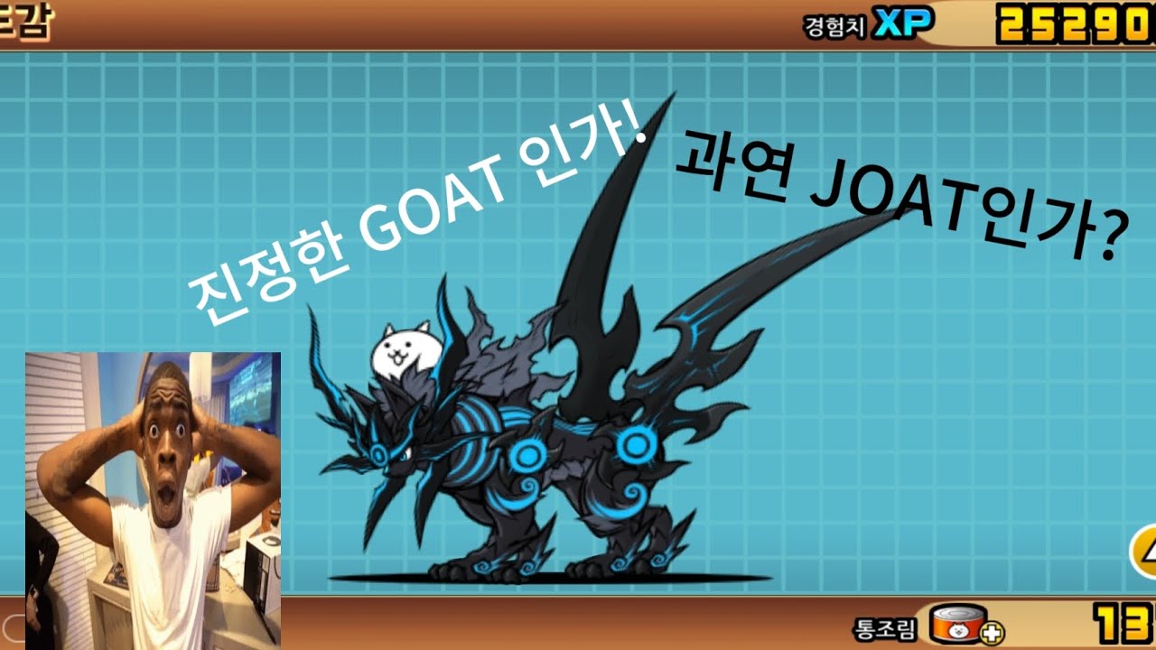 GOAT인가 JOAT인가! 흑수리뷰!