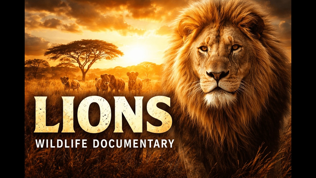LIONS Life of the Savannah  10 Minute Wildlife Documentary