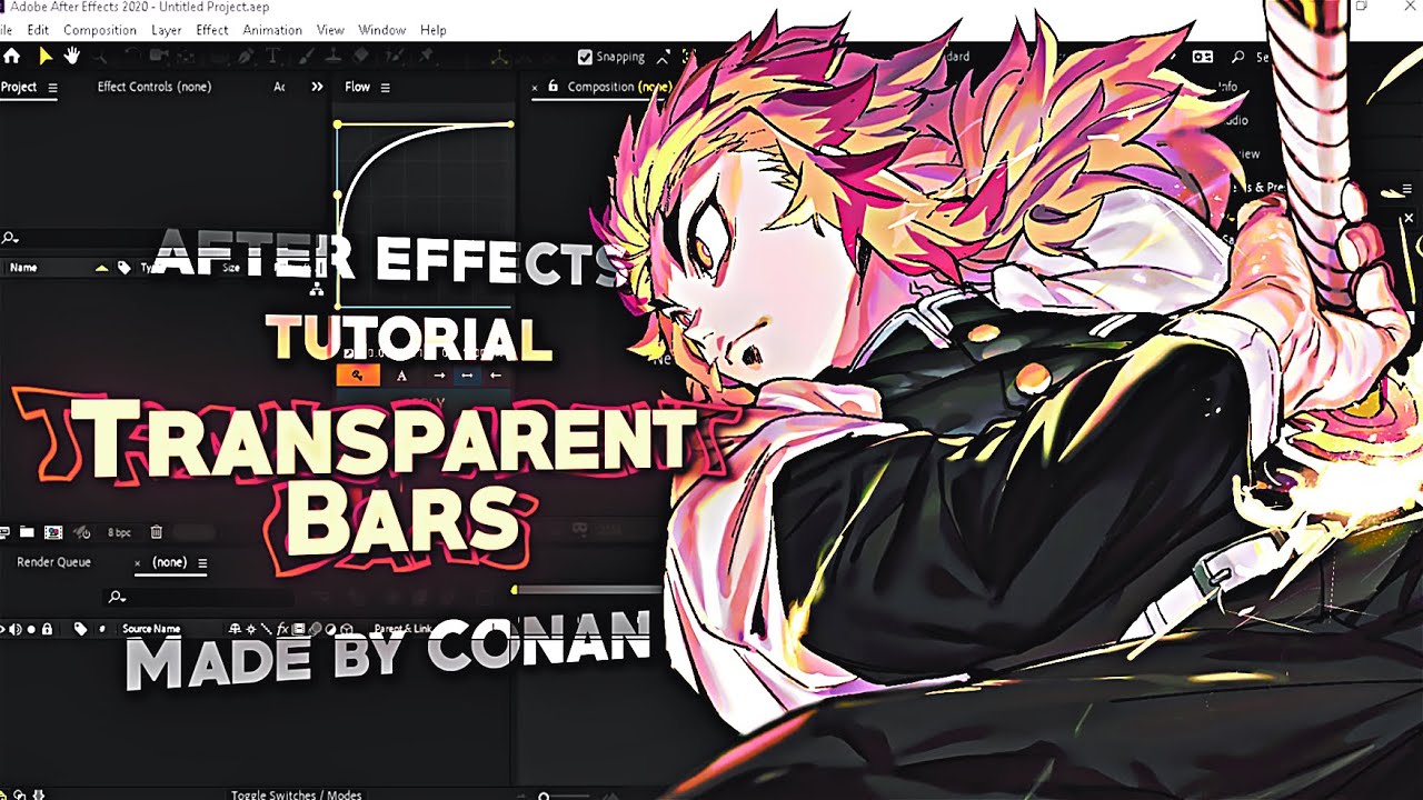 افتر افكت : شرح البارز الشفاف | Ae transparent bars like neon tutorial