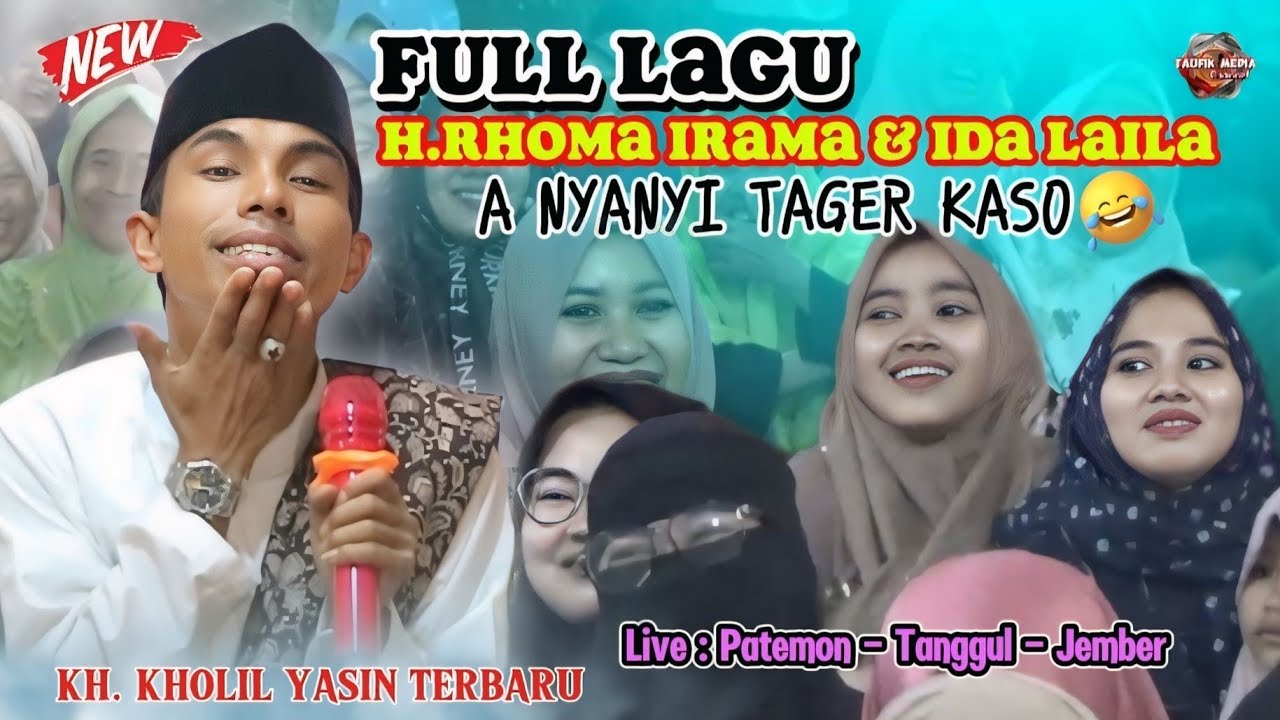 Ceramah KH. KHOLIL YASIN TERBARU 2024 Paling Lucu Di Patemon Tanggul - Jember