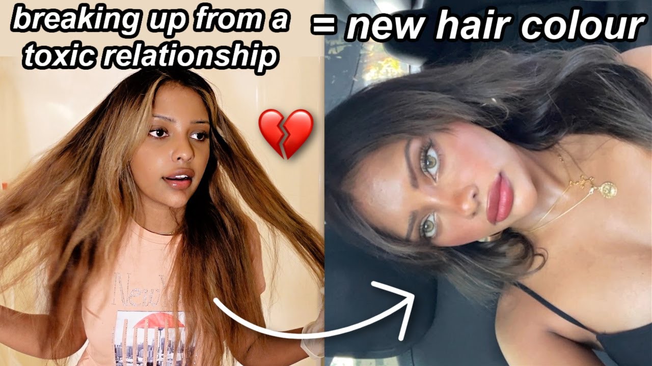 coloring my hair ASH BROWN because of TikTok for $20 to feel better 🤠