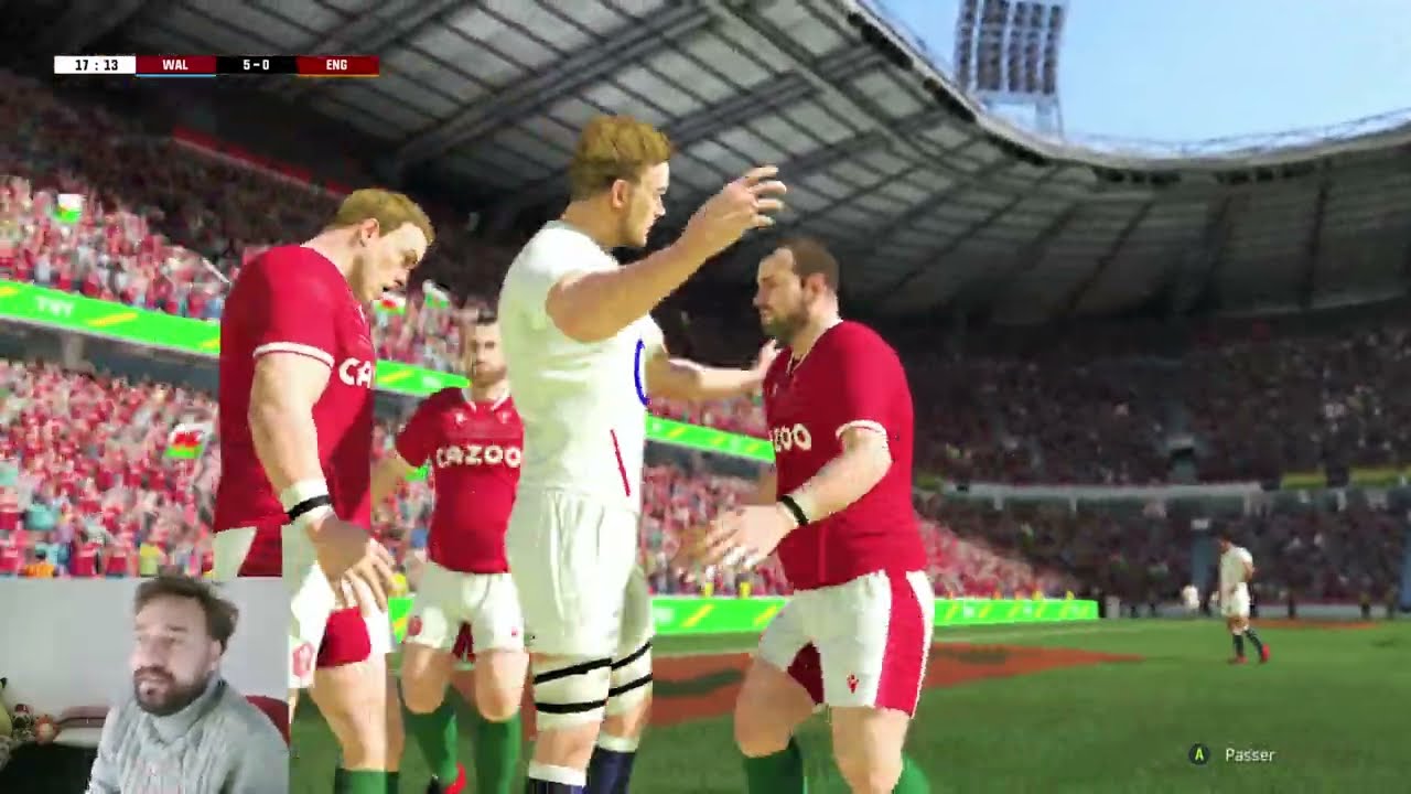 PAYS DE GALLES - ANGLETERRE sur Rugby 22